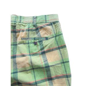 Loud Mouth golf pants 36x32  green yellow and orange plaid